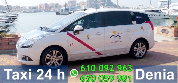 Taxi 24H Denia – Alicante