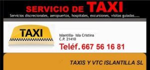 taxis y vtc Isla antilla taxisreserva.com