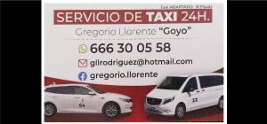 taxi gregorio llorente goyo taxisreserva.com